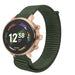 Fossil Gen 6 (42mm) Nylon Strap (Dark Green)