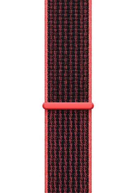 nylon band zwart rood 2