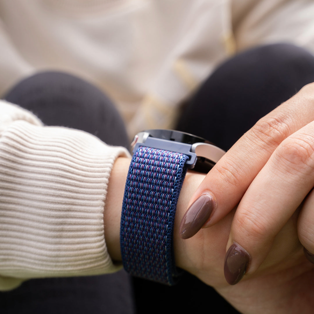 Amazfit Active Nylon Strap (Purple/Blue)