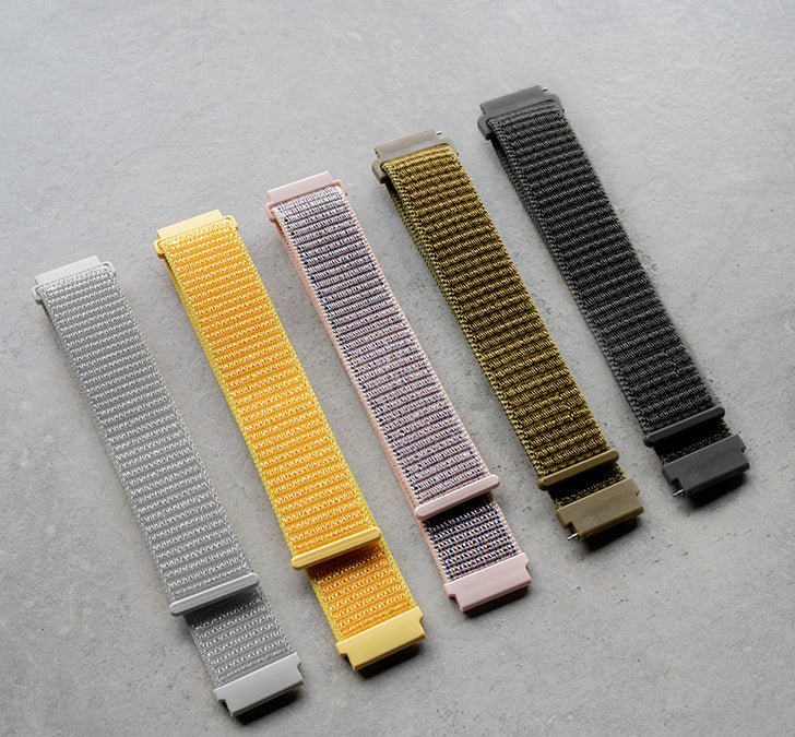 Withings Steel HR - 40mm Nylon Strap (Light Yellow)