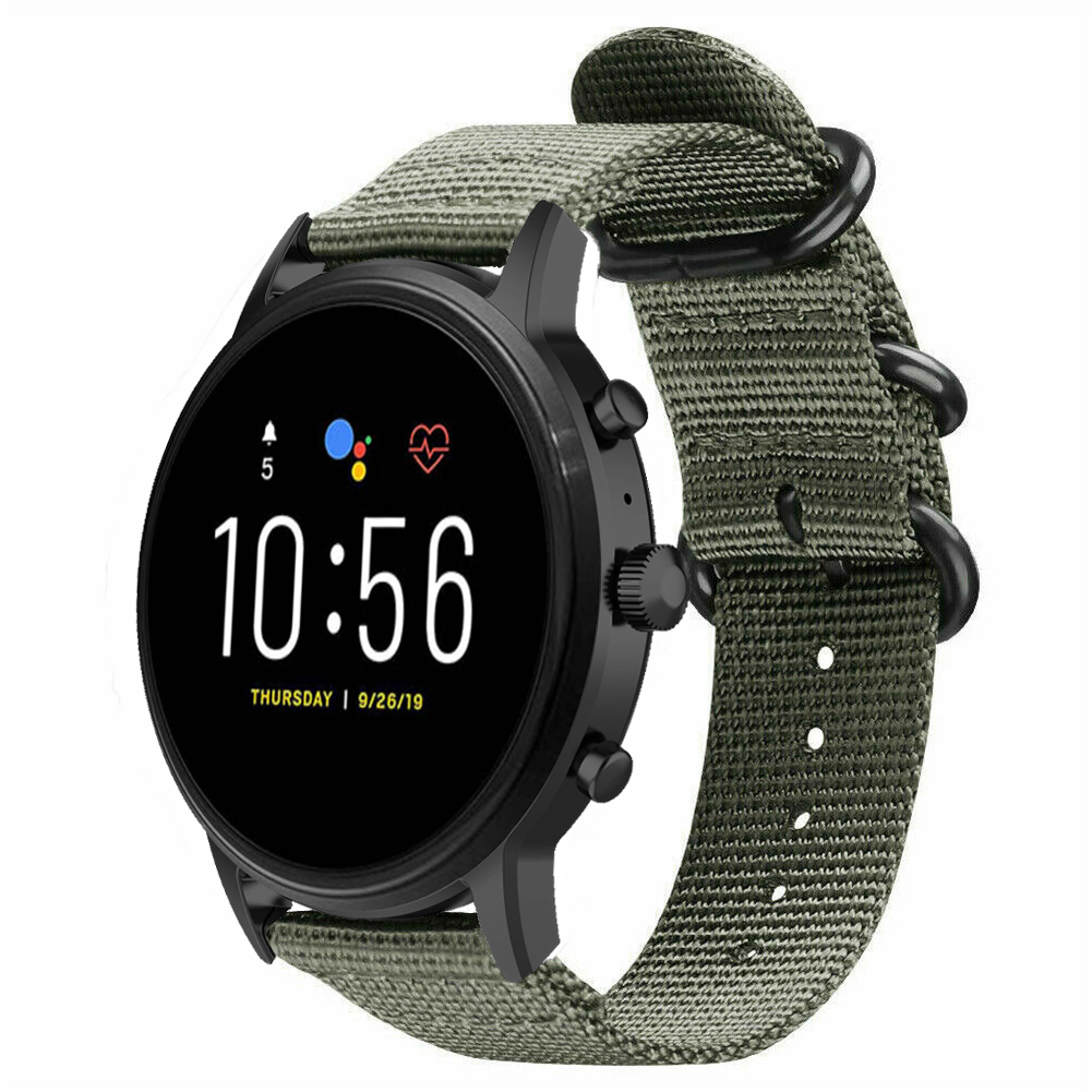 Fossil Gen Nylon Strap with Buckle (Green) - Main Image