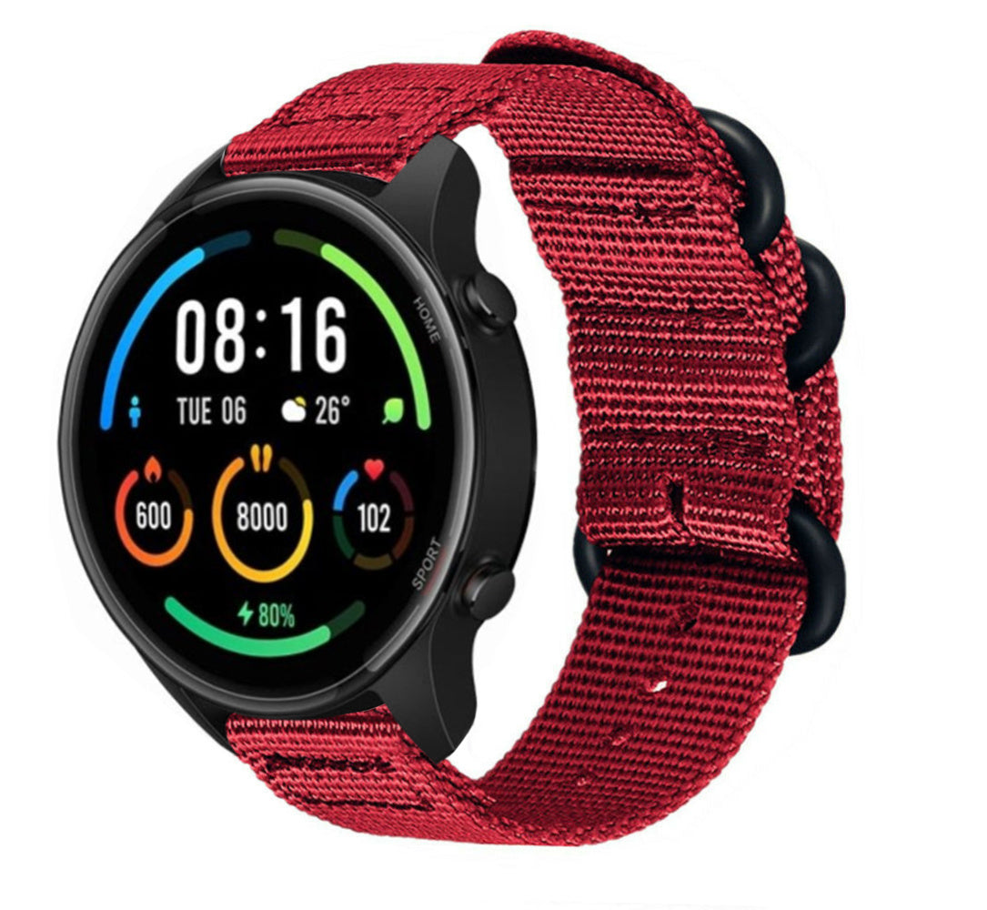 nylon-gesp-band-rood