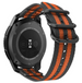 Fossil Gen 5e 44mm Nylon Buckle Watch Strap (Black/Orange)