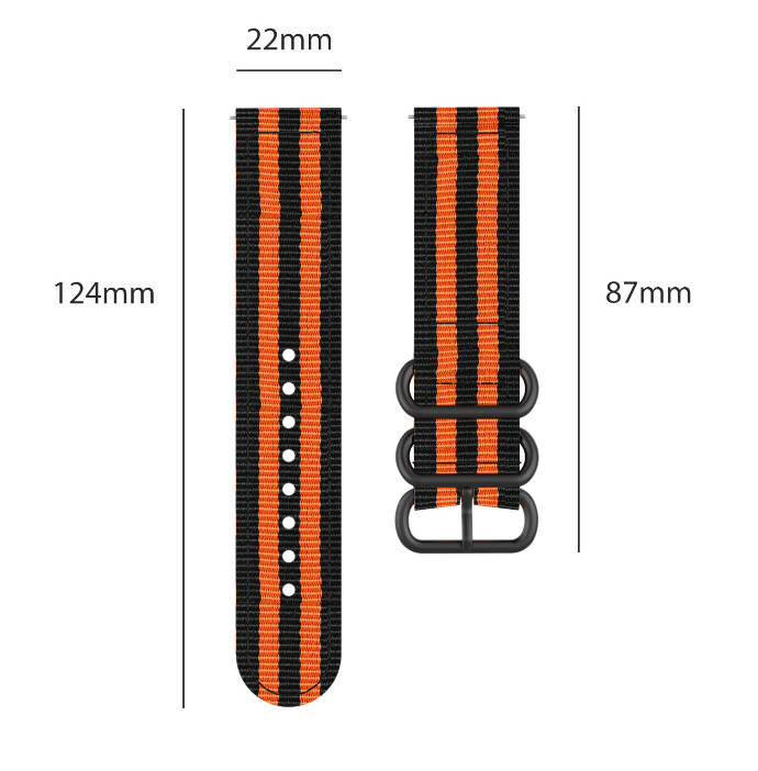 nylon-gesp-band-zwart-oranje-22mm