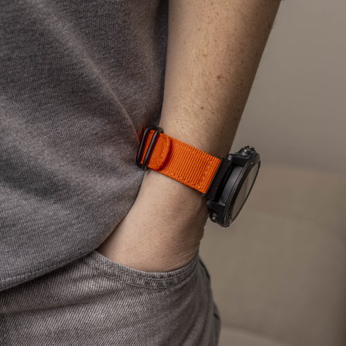 Garmin D2 Mach 2 - 51mm Nylon Strap with Buckle (Orange)