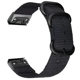 Garmin Instinct E - 45mm Nylon Buckle Strap (Black)