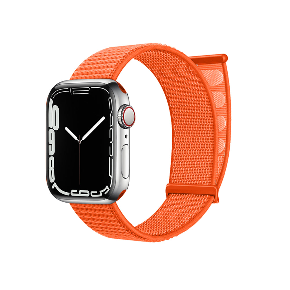 Apple Watch Nylon Loop Strap (Orange)