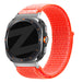 Bandz Samsung Galaxy Watch Ultra Nylon Loop Strap (Orange)