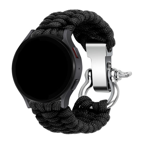 Coros Apex 2 Pro Nylon Rope Strap (Black)