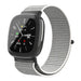 Fitbit Versa 4 Nylon Strap (Grey)
