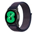 Samsung Galaxy Watch 4 40mm Nylon Strap (Purple/Blue)
