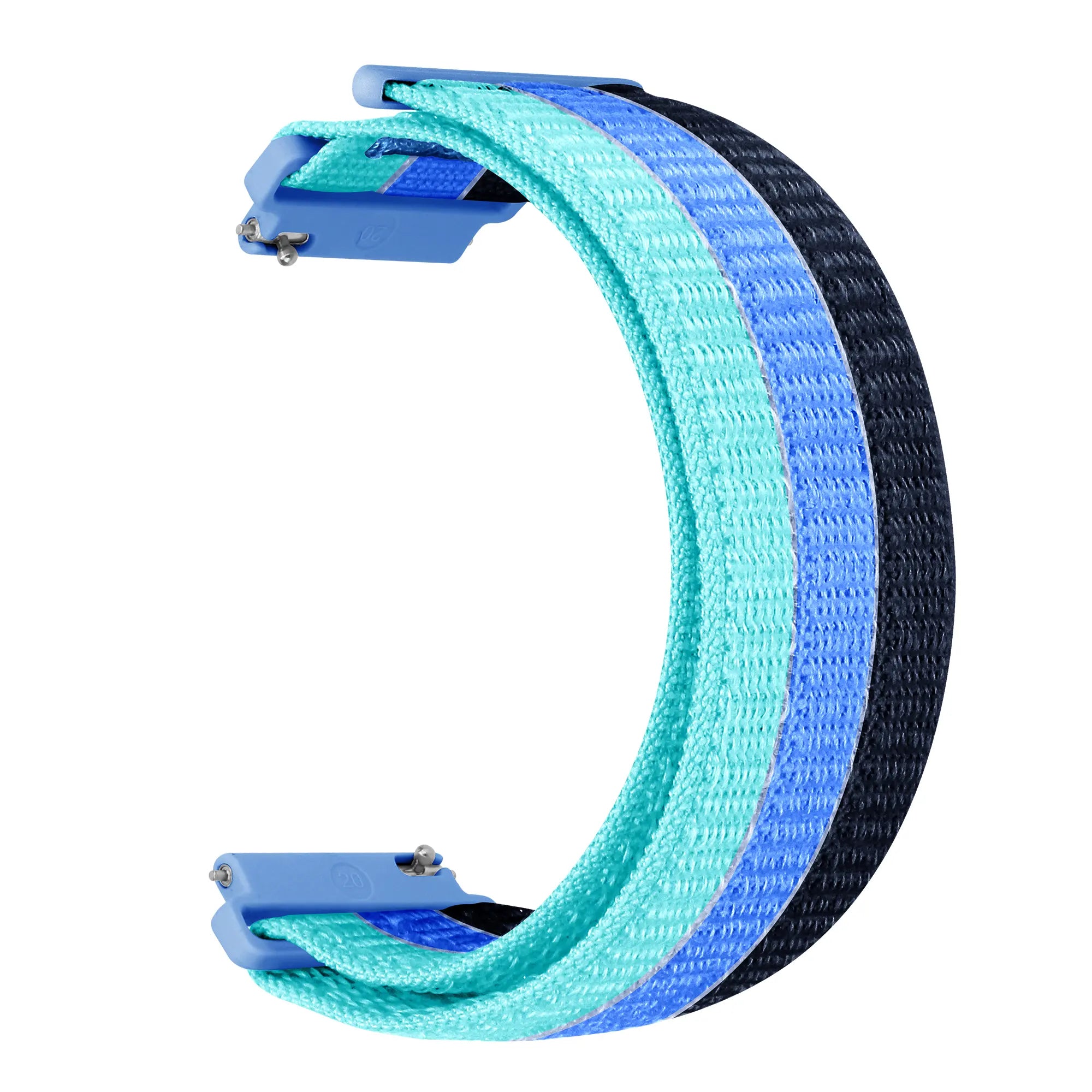 Amazfit Active 2 Triple Nylon Strap (Blue Mix)