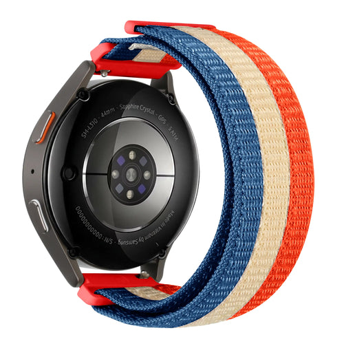 Amazfit Active 3 Premium Triple Nylon Strap (Rainbow)