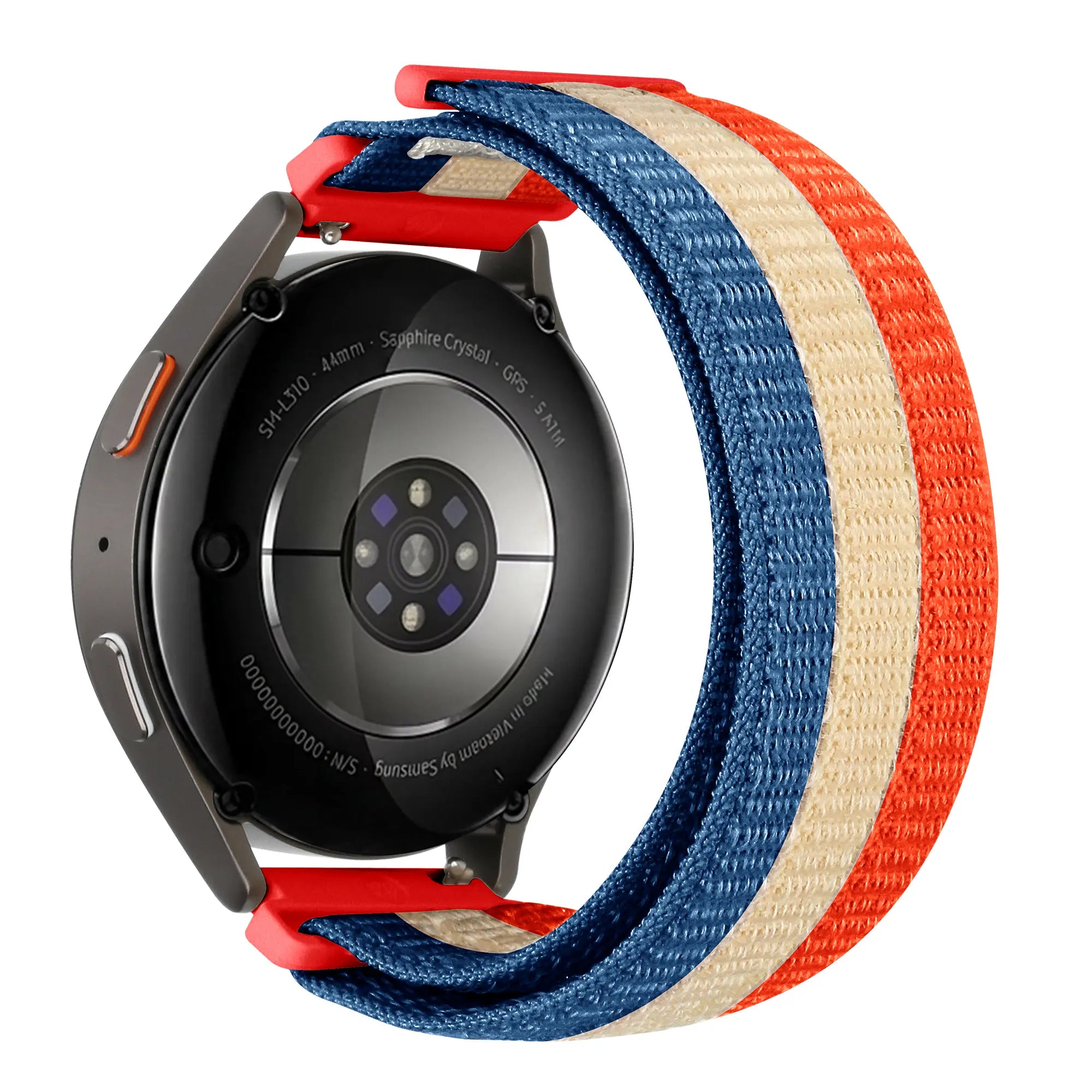 Amazfit Active 3 Premium Triple Nylon Strap (Rainbow)