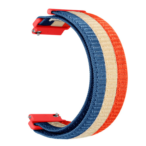 Amazfit Active 3 Premium Triple Nylon Strap (Rainbow)