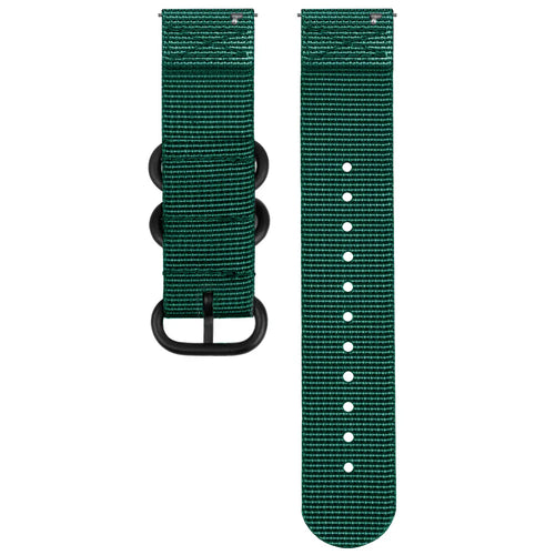 Coros Apex 2 Nylon Buckle Strap (Dark Green)
