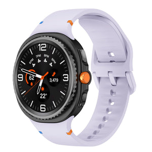 Samsung Galaxy Watch 8 - 40mm Silicone Strap (Light Purple)