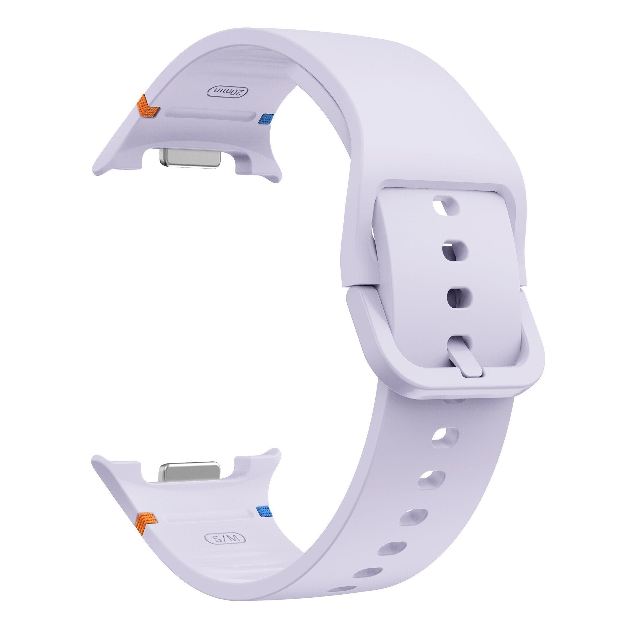 Samsung Galaxy Watch 8 - 44mm Silicone Strap (Light Purple)
