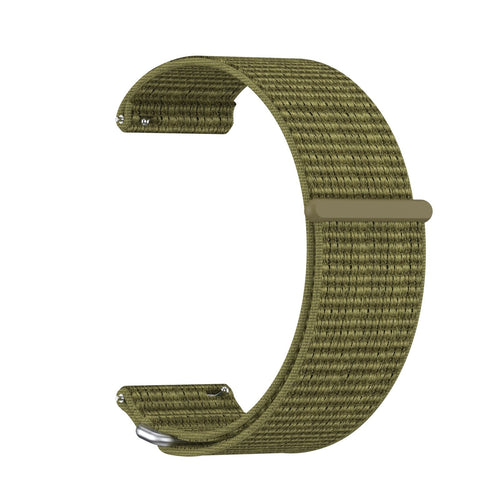 Garmin Venu X1 Nylon Strap (Olive Green)