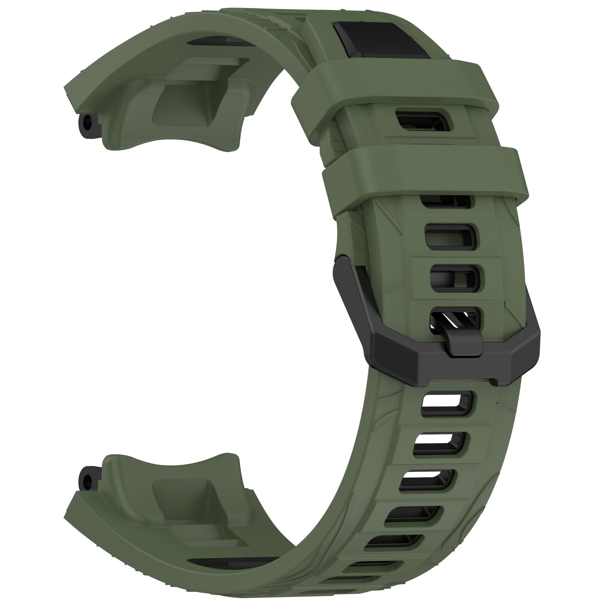 Amazfit T-Rex 3 Silicone Sport Strap (Olive Green/Black)