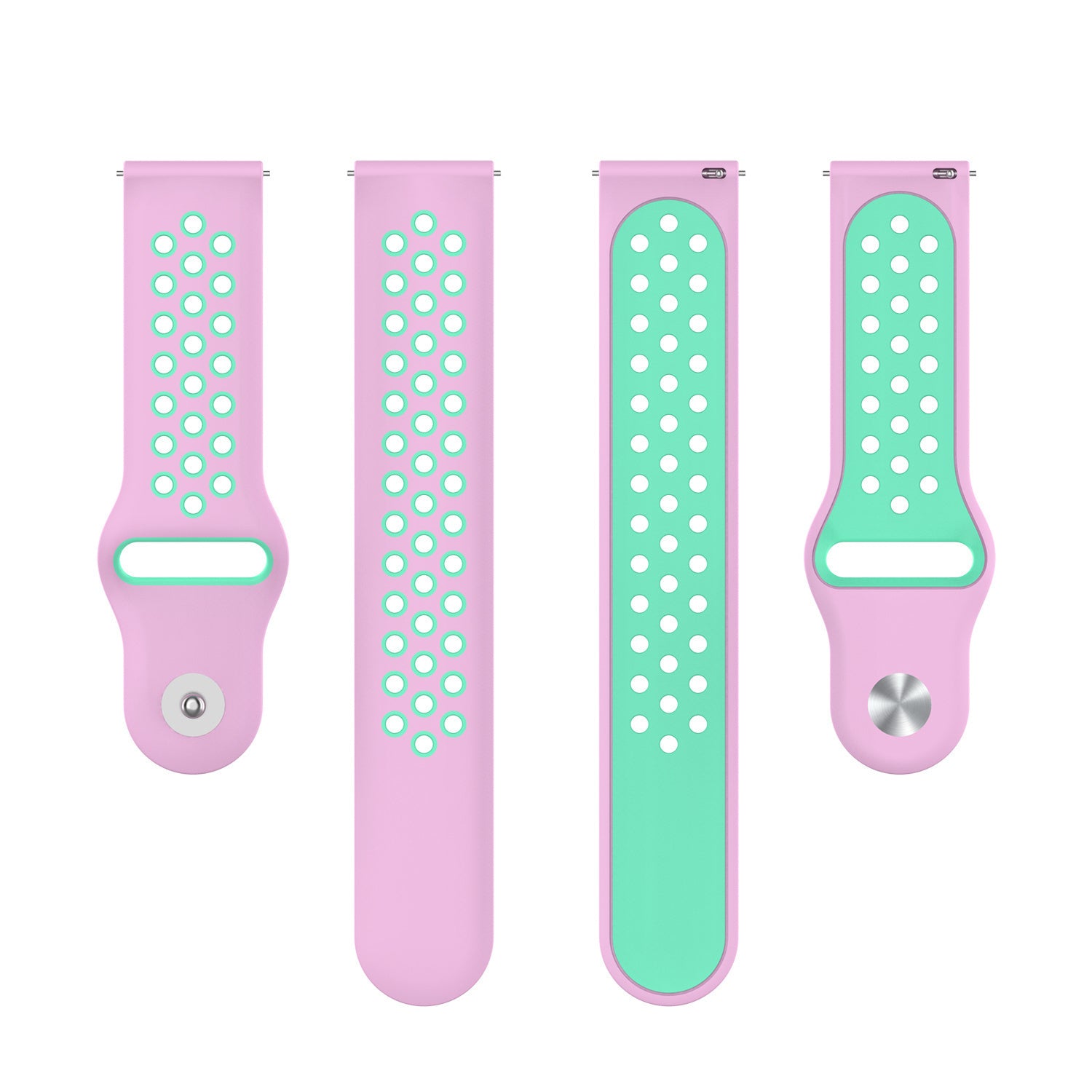 OnePlus Watch 3 - 43mm Sport Strap (Pink/Aqua)