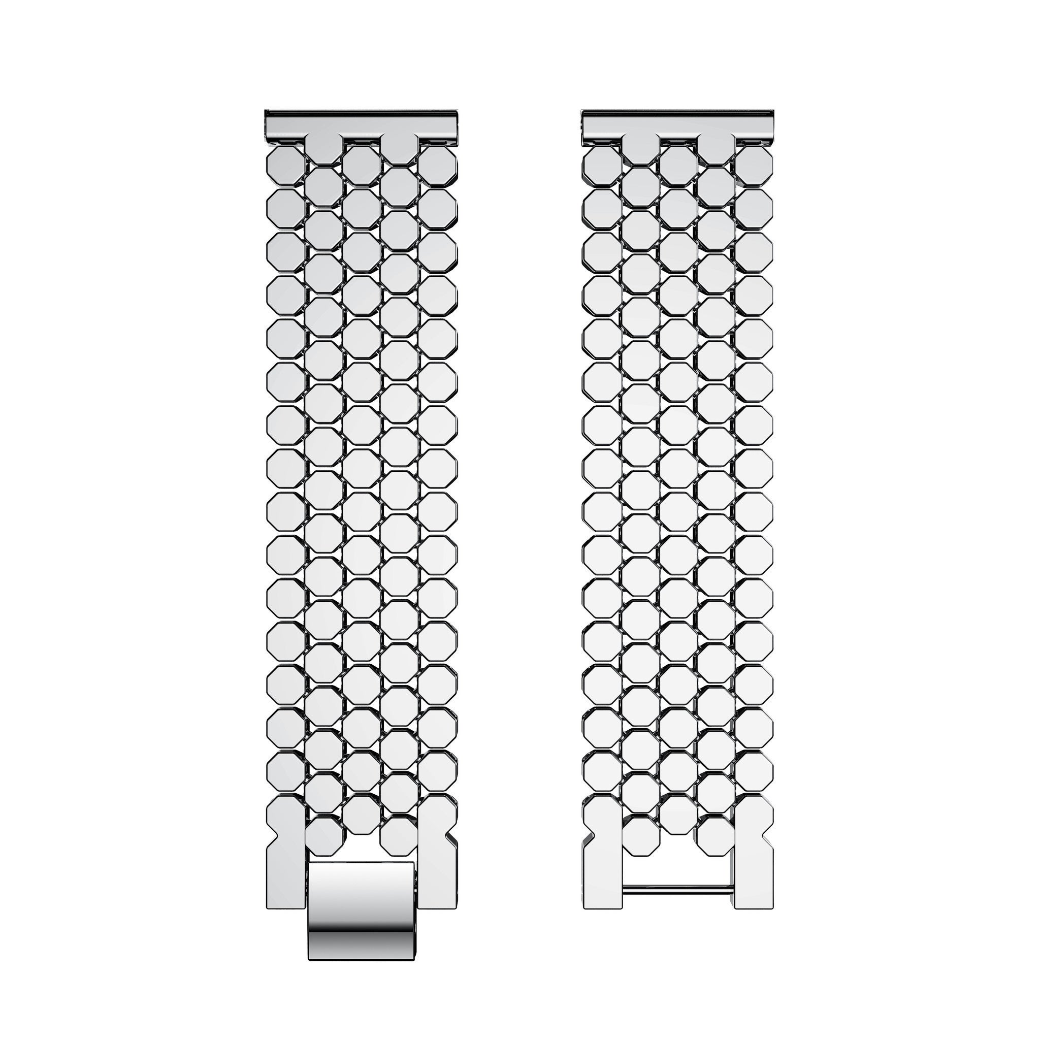 oneplus-watch-stalen-vis-band-zilver