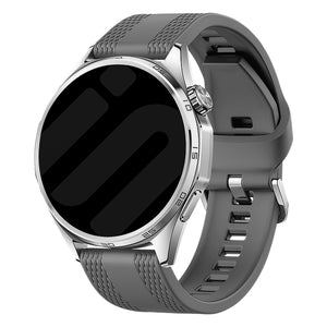 Gard Pro Health 4 Smartwatch One Push Silicone Strap (Dark Grey)