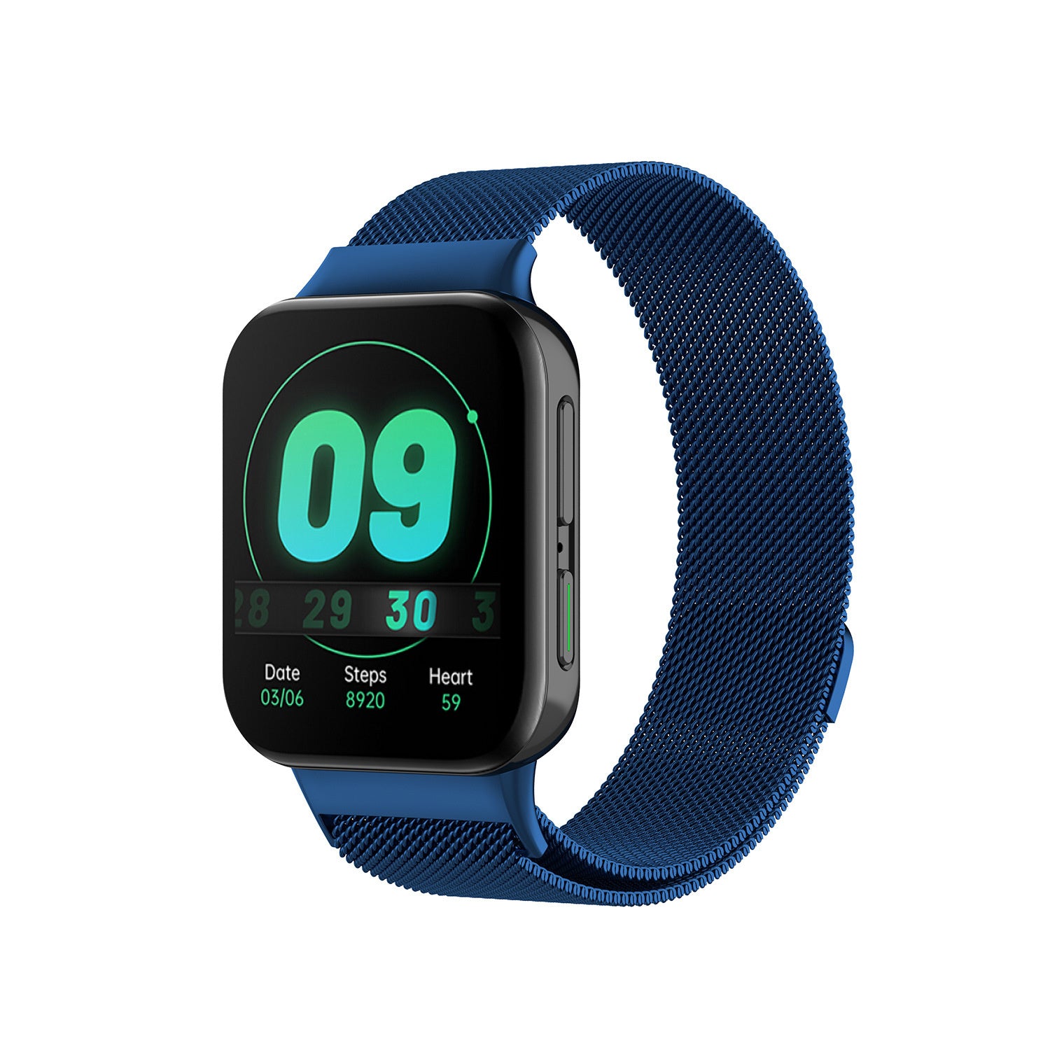 oppo-watch-milanese-band-blauw