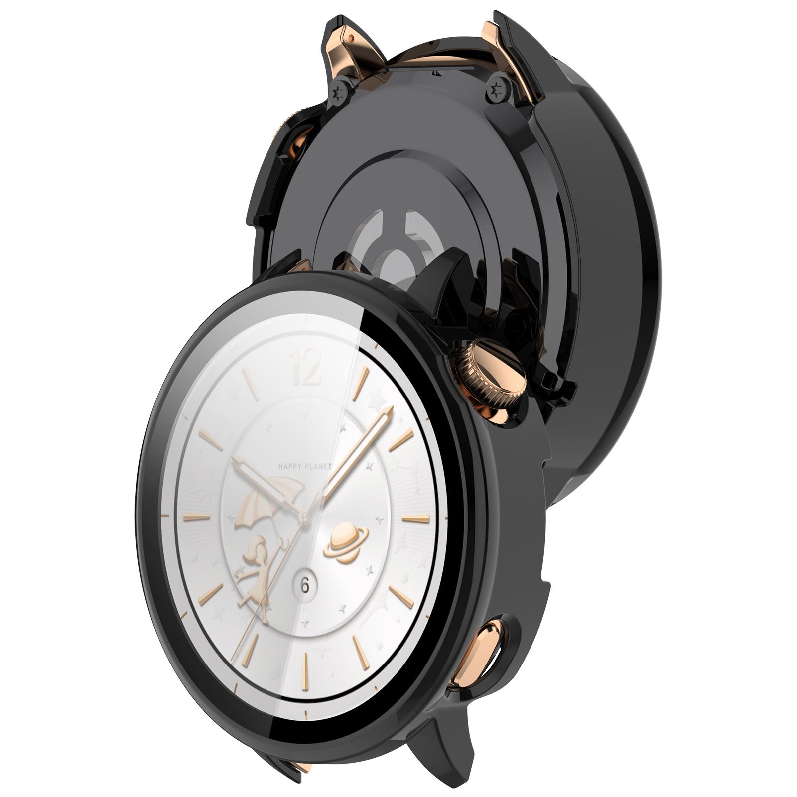 OnePlus Watch 3 - 43mm Hard Case with Glass (Black)