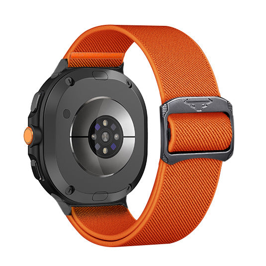 Samsung Galaxy Watch 8 Classic Elastic Strap (Orange)