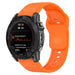Garmin Forerunner 965 Outdoor Silicone Strap (Orange)