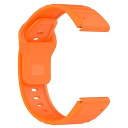 Garmin Instinct 3 - 50mm Outdoor Silicone Strap (Orange)