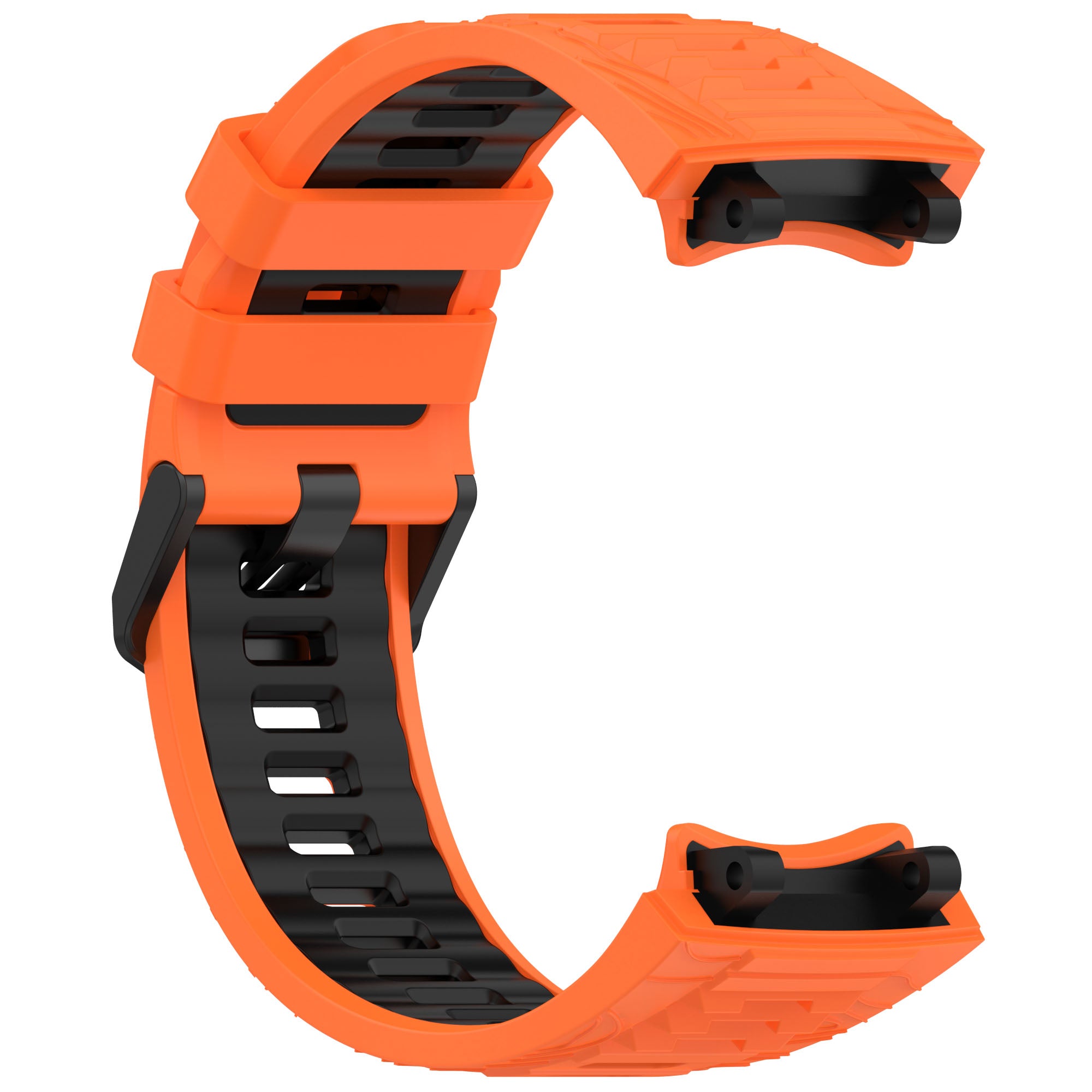 Amazfit T-Rex 3 Silicone Sport Strap (Orange/Black)