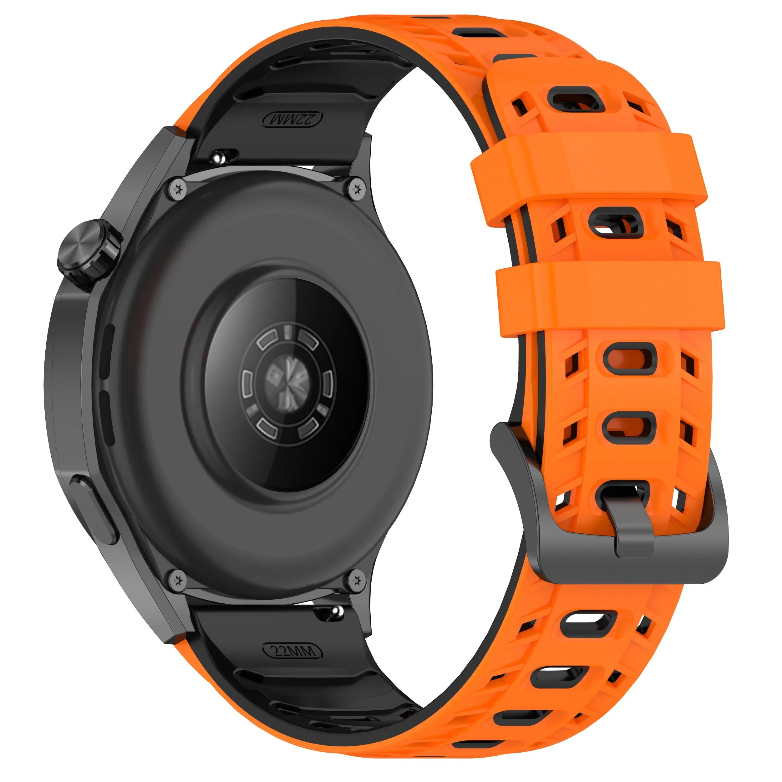 Gard Pro Health Smartwatch 2 Mecha Sport Strap (Orange/Black)