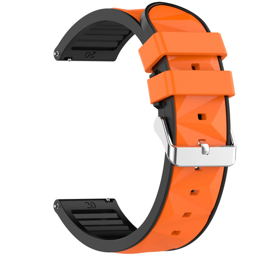 Xiaomi Watch S5 Diamond Sport Strap (Orange/Black)