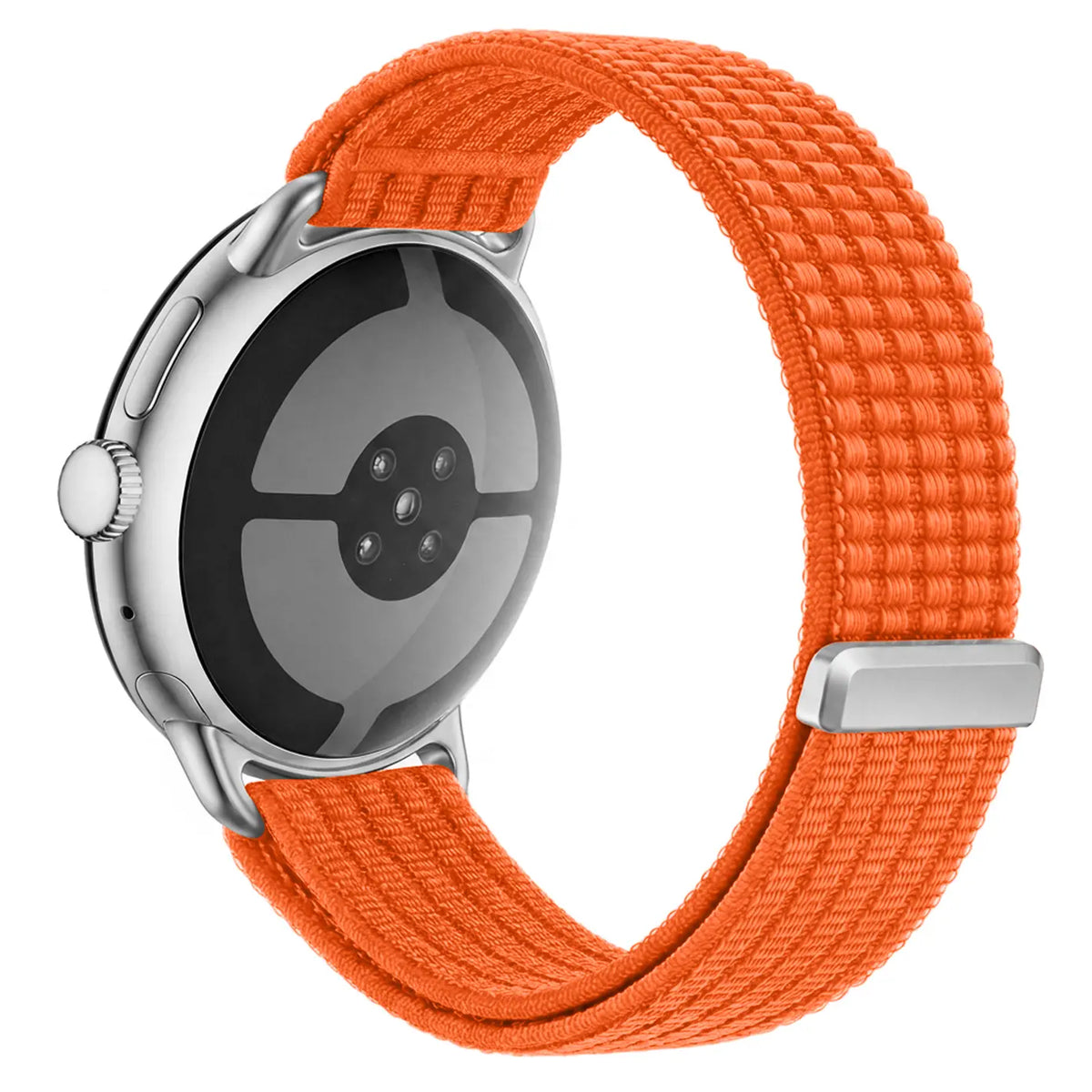 Google Pixel Watch 3 - 45mm Ultra Thin Nylon Strap (Orange)