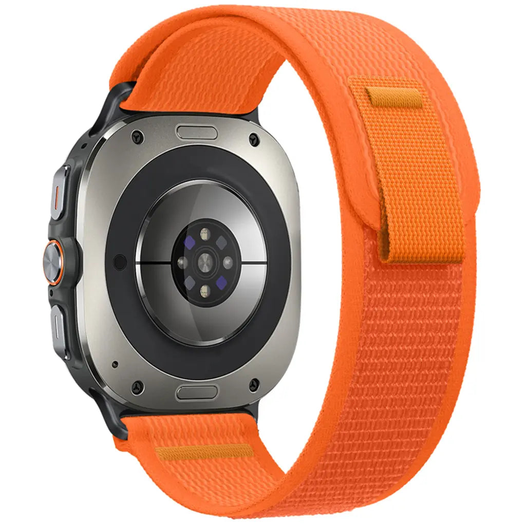 Samsung Galaxy Watch Ultra Trail Nylon Strap (Orange)