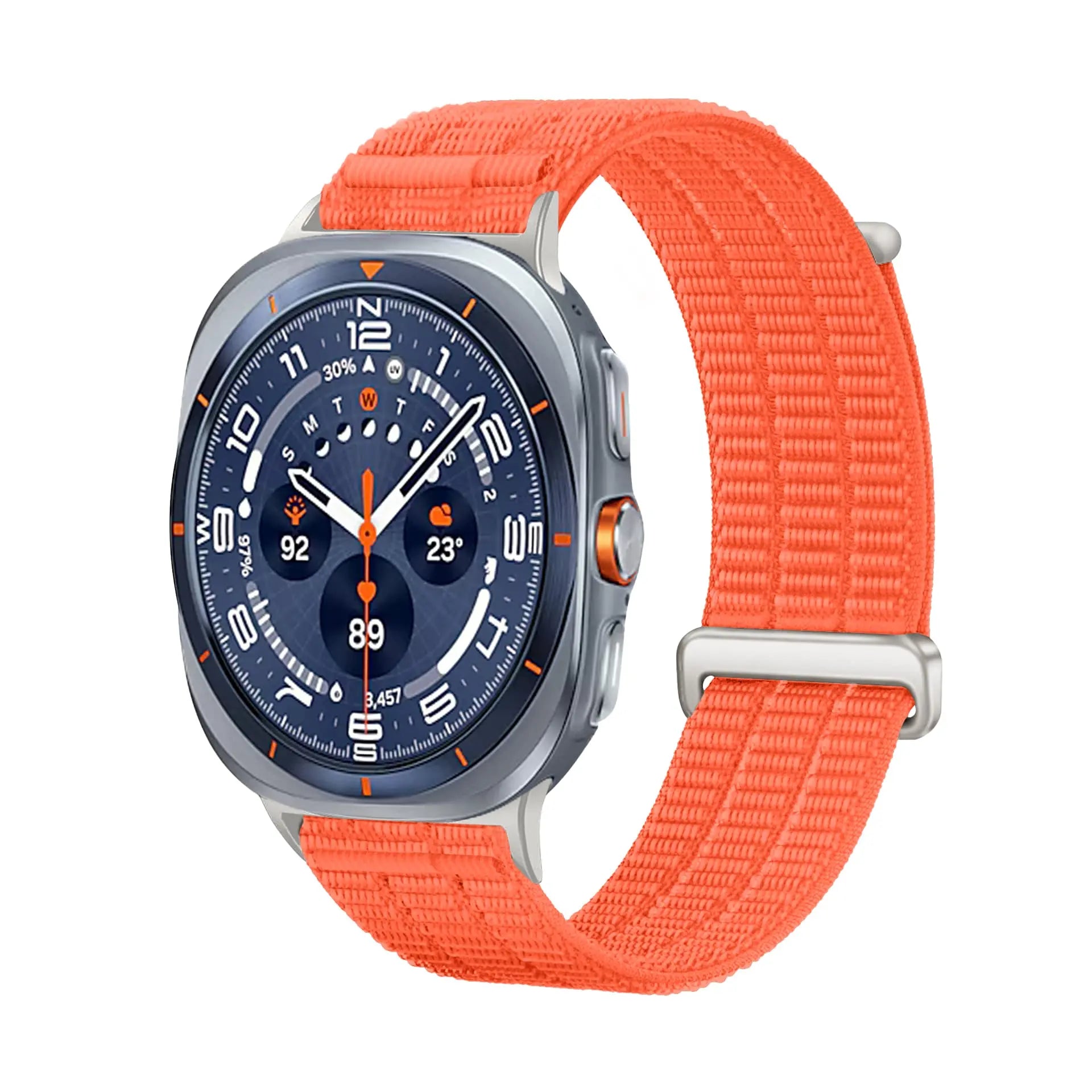 Samsung Galaxy Watch Ultra 2 Nylon Air Strap (Orange)