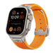 Apple Watch Liquid Elastic Silicone Strap (Orange)