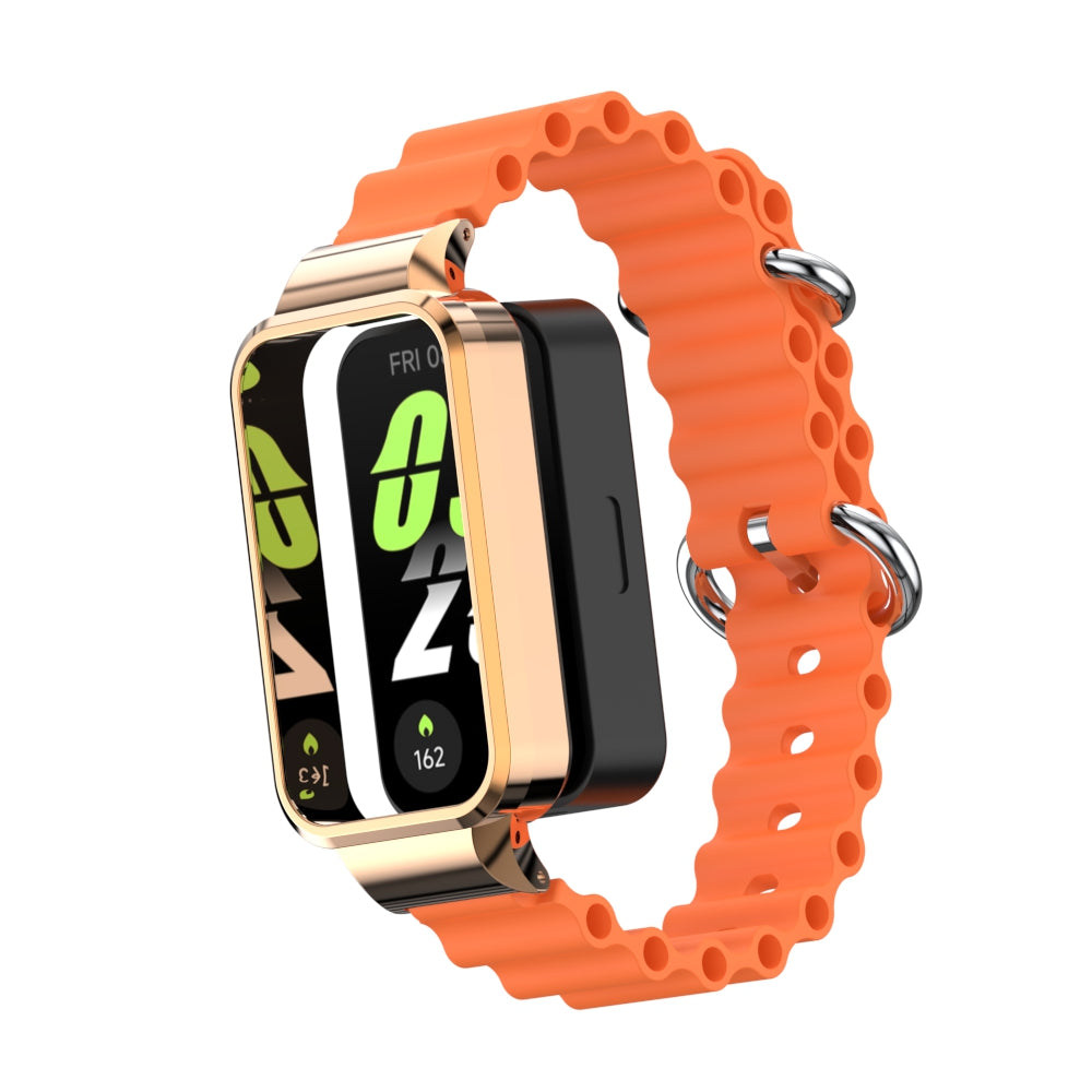 Xiaomi Smart Band 9 Active Ocean Silicone Strap (Orange)