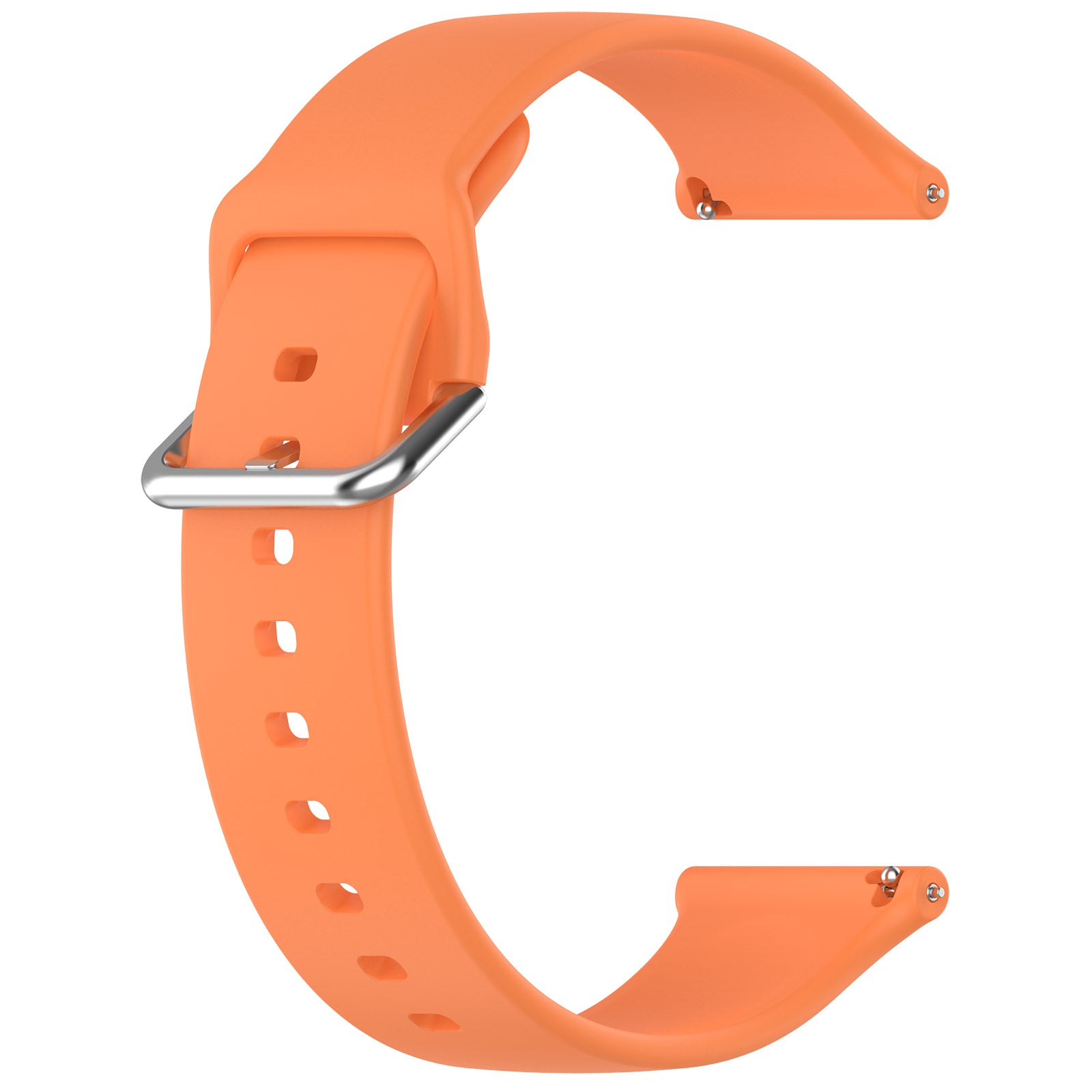 TicWatch Pro 5 Enduro Silicone Buckle Strap (Orange)