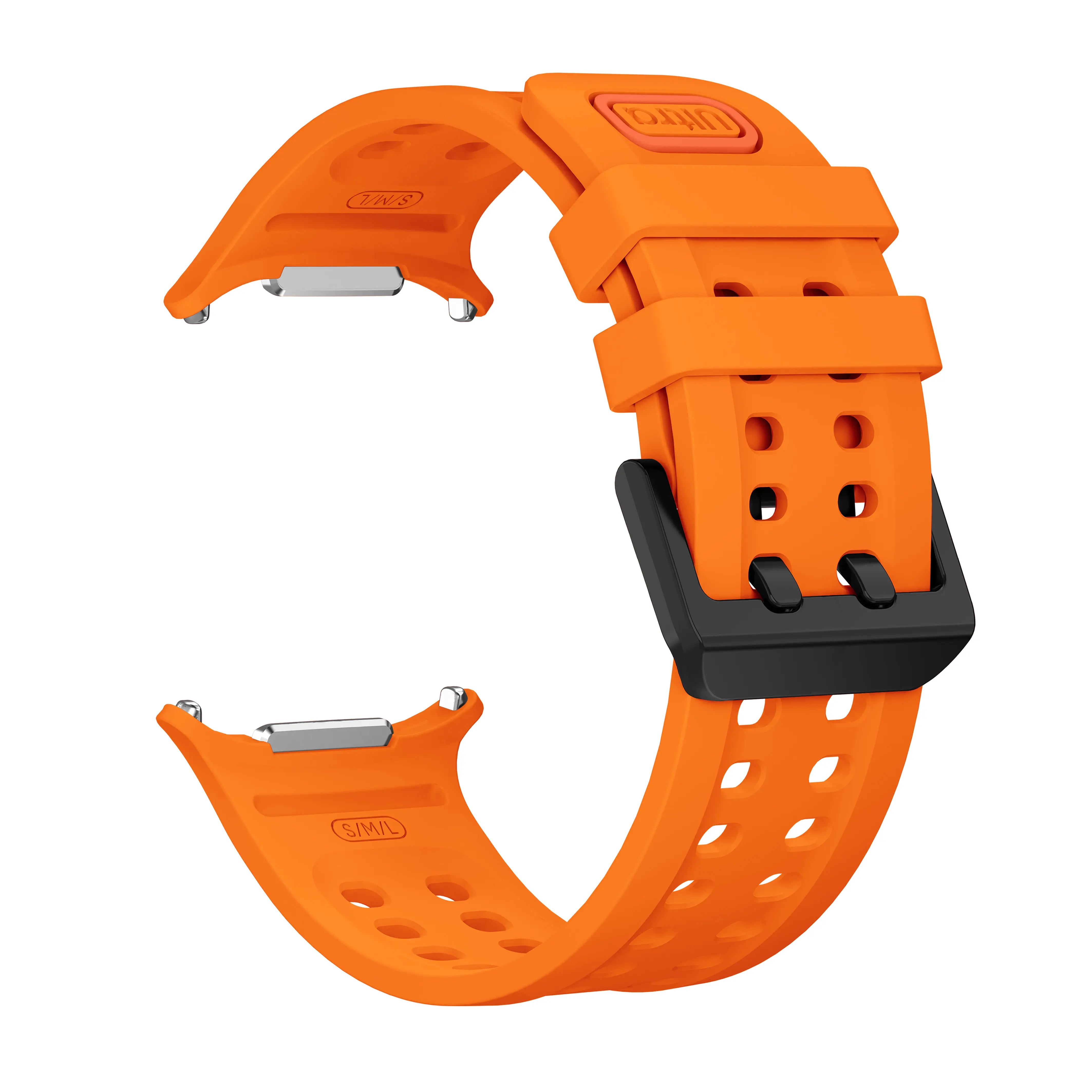 Samsung Galaxy Watch Ultra 2 Silicone Strap (Orange)