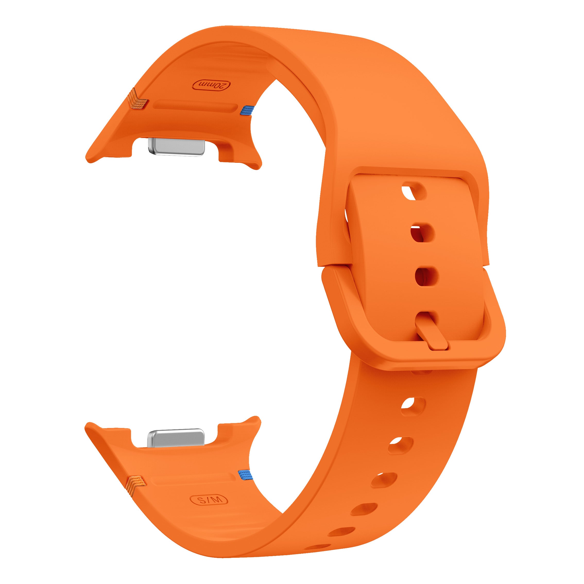 Samsung Galaxy Watch 8 Classic Silicone Strap (Orange)