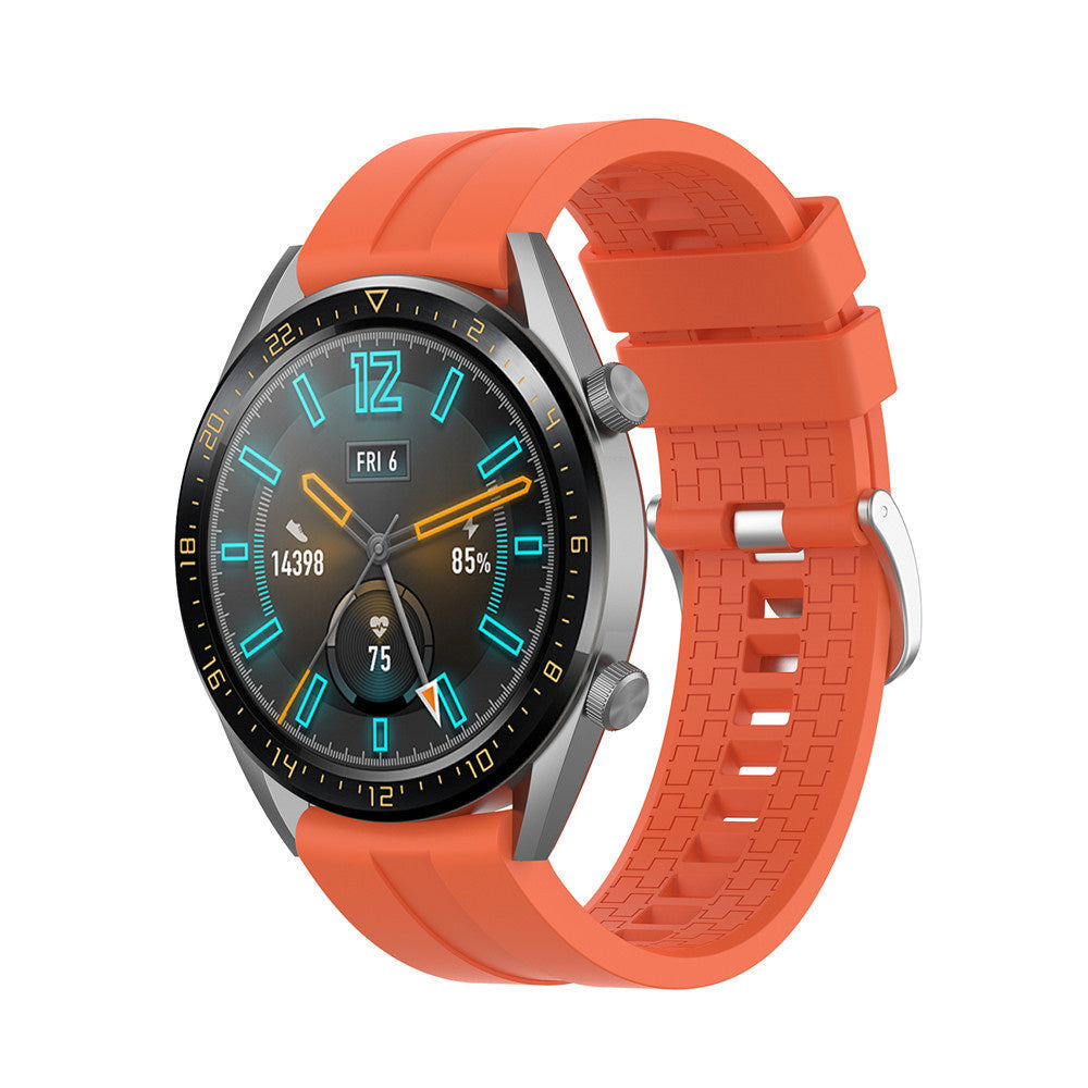 Huawei Watch 5 - 46mm Extreme Silicone Strap (Orange)