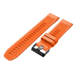 Garmin Instinct 3 - 45mm Silicone Strap (Orange)