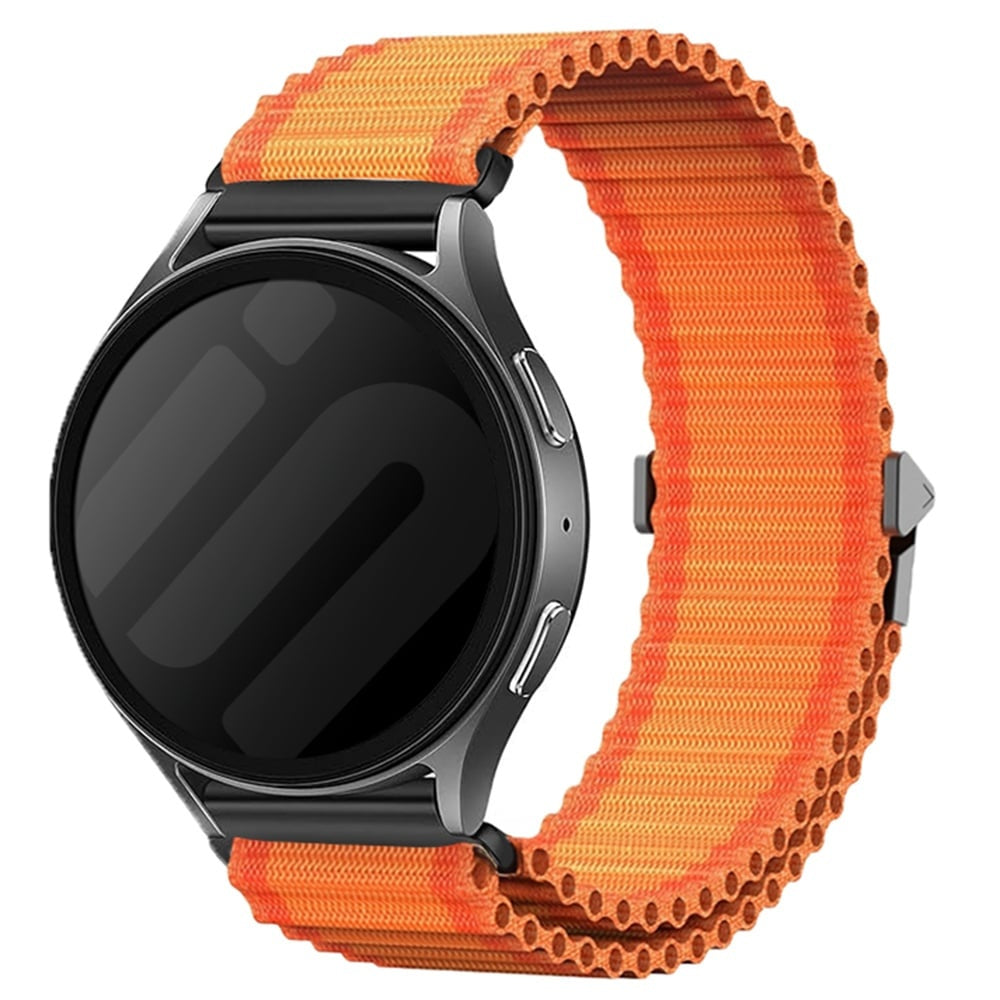 Samsung Galaxy Watch 46mm Outdoor Nylon Strap (Orange)