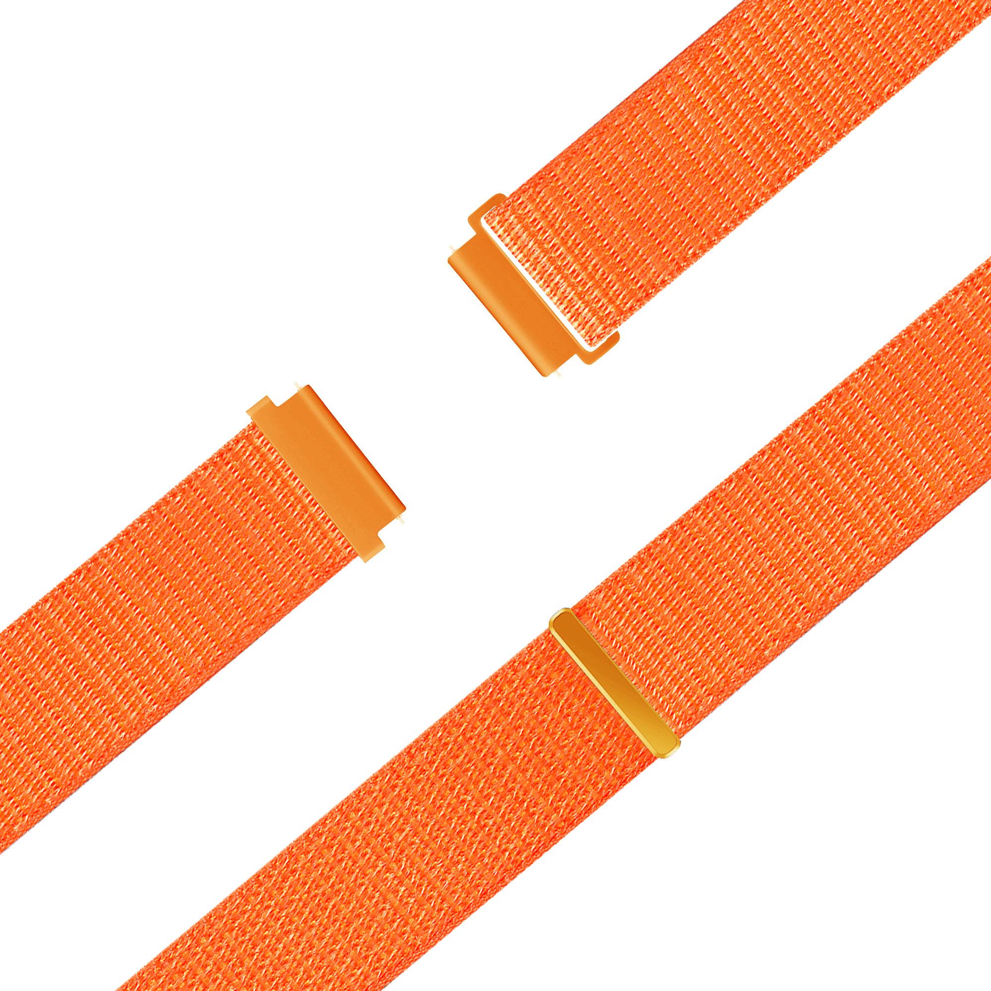 Bandz Garmin Forerunner 645 Nylon Loop Strap (Orange)