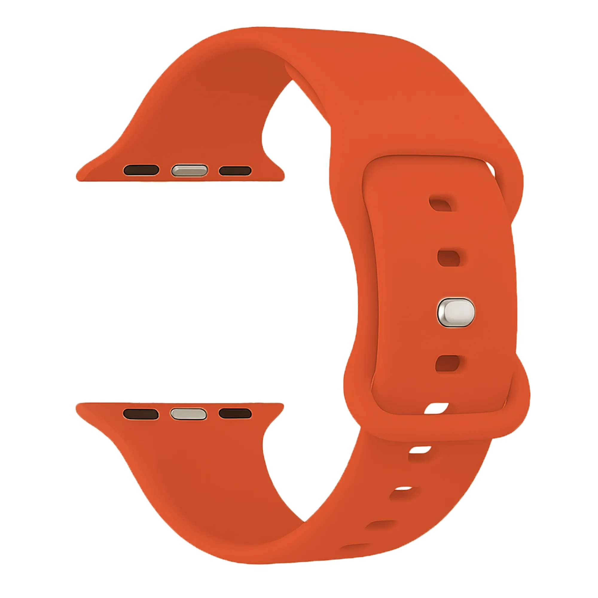 Apple Watch Silicone Strap Classic (Orange)