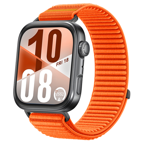 Huawei Watch Fit 4 Pro Nylon Wave Strap (Orange)