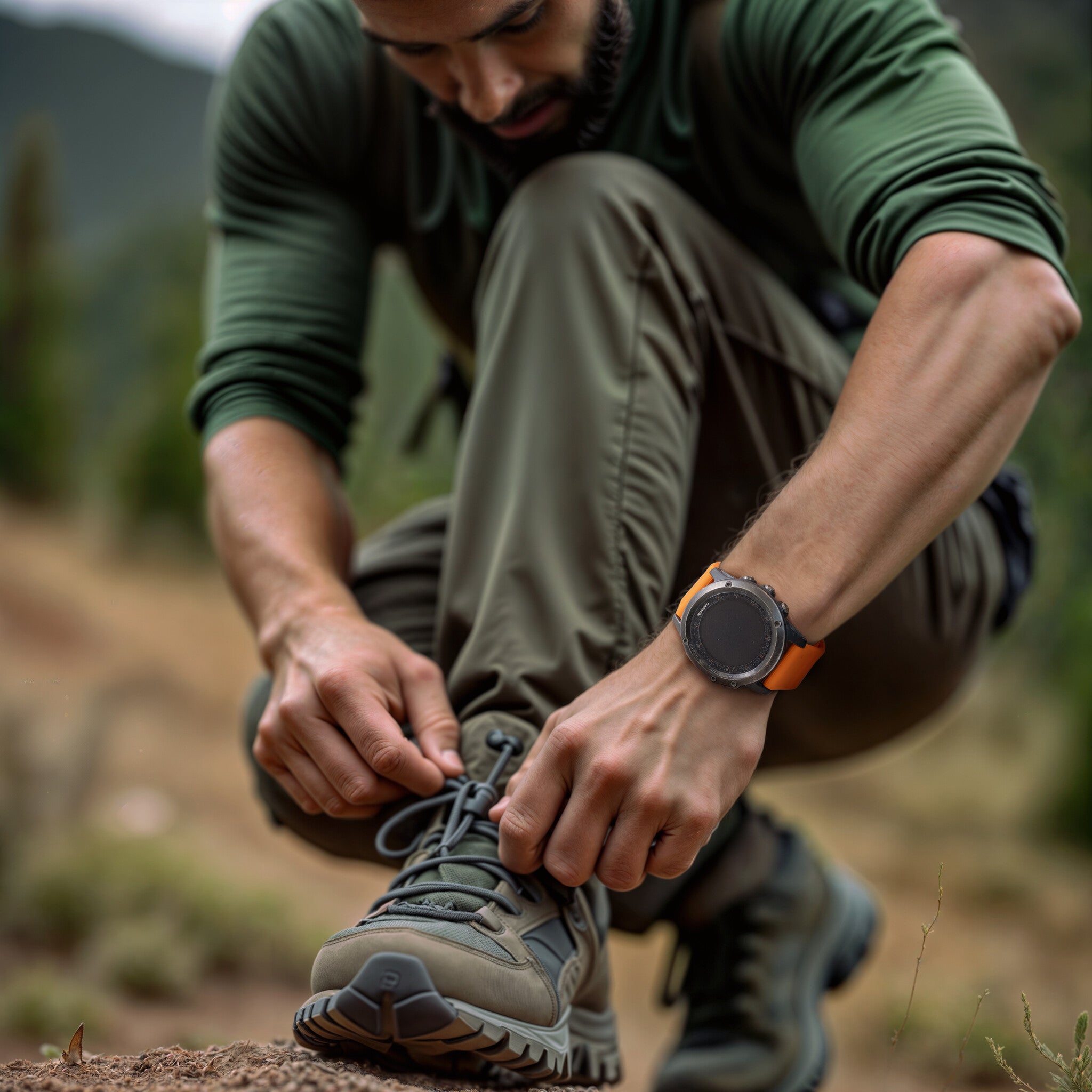Garmin Fenix 8 Pro - 51mm Outdoor Silicone Strap (Orange)